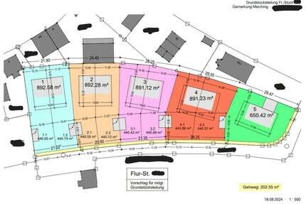 Grundstück zu verkaufen in Merching 606.036 € 891.45 m² zimmer