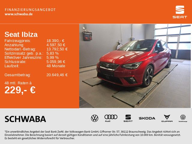 Seat Ibiza 29.200 km 18.390 &euro; Gersthofen 86368