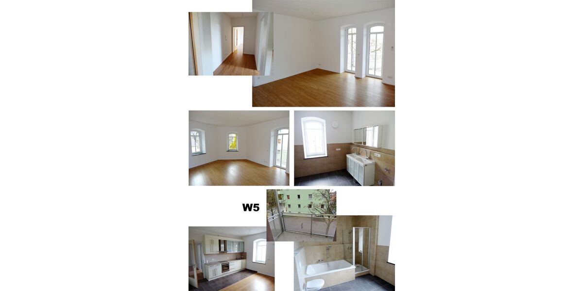 2 sanierte Altbauwohnungen 105 + 92 qm, je mit 2 Balkonen, Bambus-Parkett, hohe Räume, ruhig, nähe KUKA Augsburg - 4- Augsburg Lechhausen | Angebot:26953268