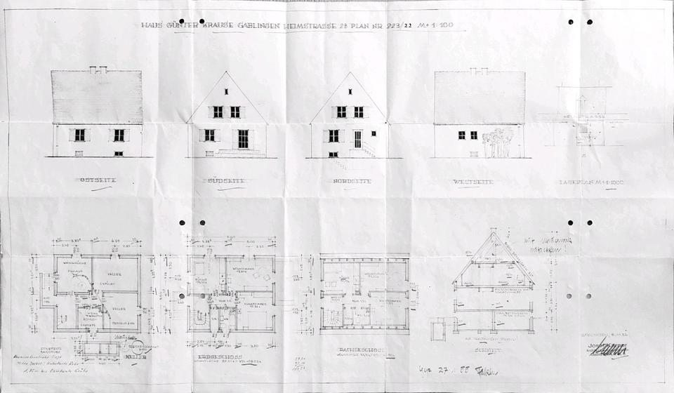 Einfamilienhaus Gablingen - 4 Zimmer, 110 m&sup2;, 519.000&euro; | Angebot:24562285