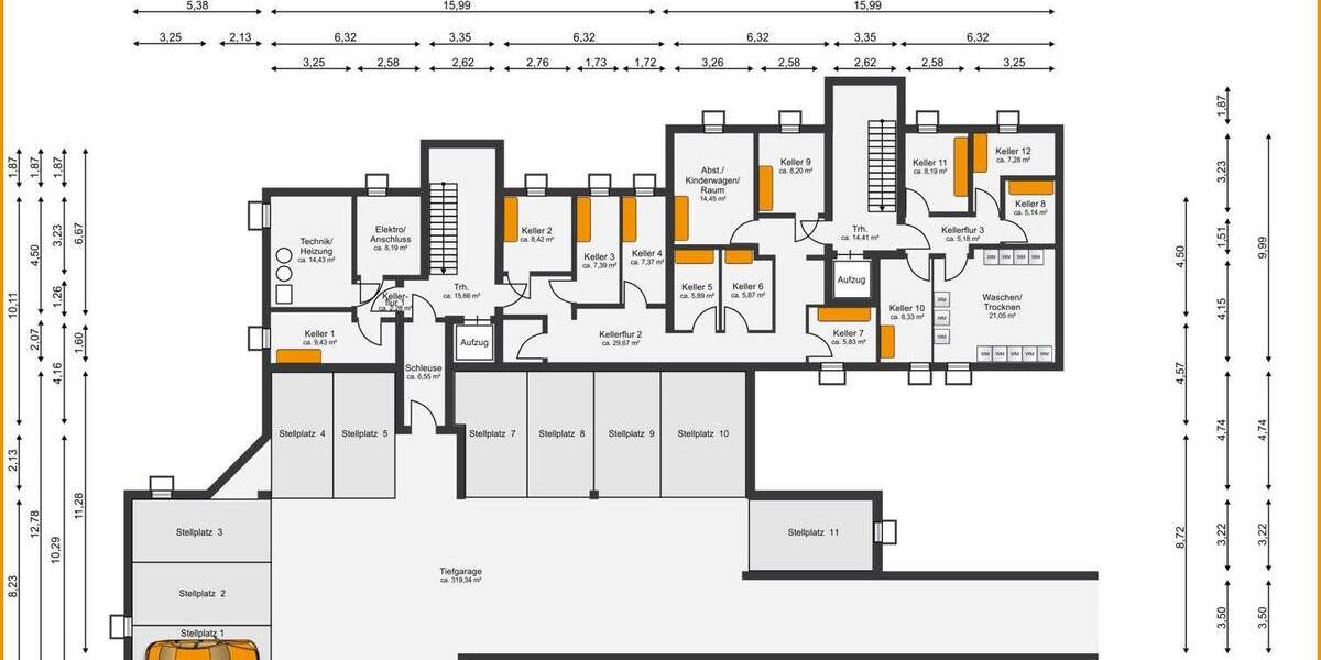 Etagenwohnung Aindling - 2 Zimmer, 64 m&sup2;, 359.800&euro; | Angebot:24044019