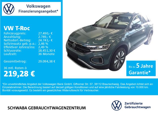 VW T-Roc 12.102 km 27.490 € Gersthofen 86368