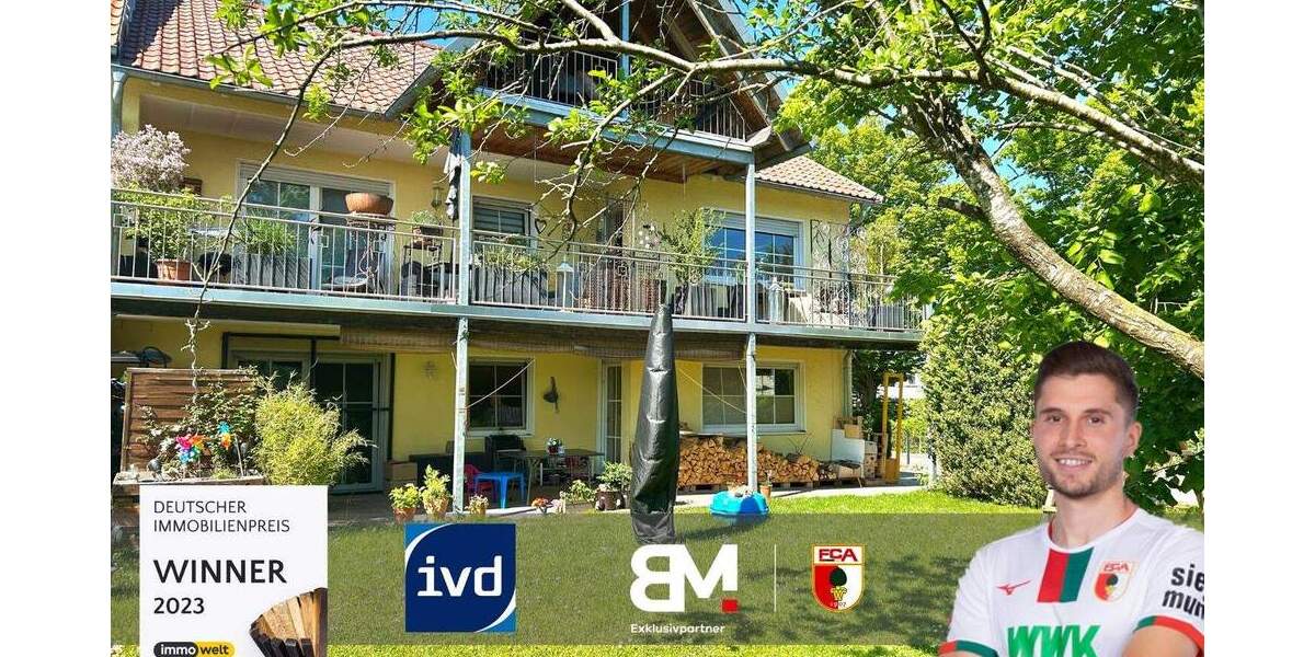 Etagenwohnung Mering - 3 Zimmer, 107 m&sup2;, 485.000&euro; | Angebot:25676199