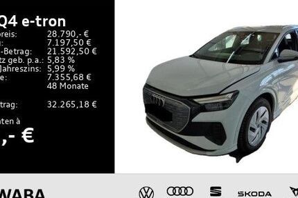 Audi Q4 e-tron 44.972 km 28.790 &euro; Gersthofen 86368