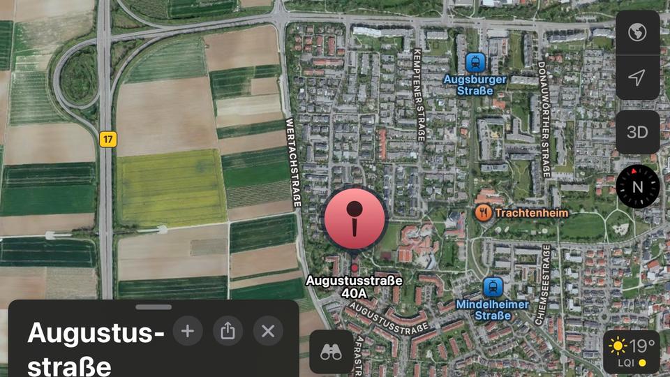 Etagenwohnung Königsbrunn - 3 Zimmer, 79 m&sup2;, 1.260&euro; | Angebot:26399579
