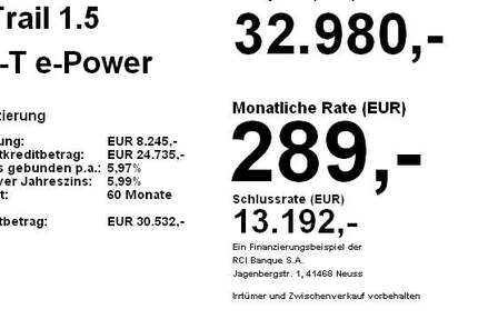 Nissan X-Trail 20.000 km 32.980 &euro; Augsburg 86165