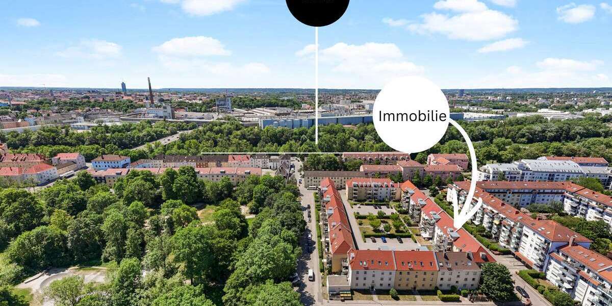 Etagenwohnung Augsburg Firnhaberau - 3 Zimmer, 89 m&sup2;, 327.000&euro; | Angebot:26870905