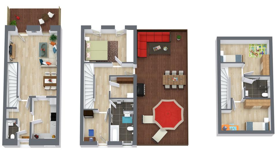 Reihenhaus Hiltenfingen - 5 Zimmer, 115 m&sup2;, 1.380&euro; | Angebot:26073391