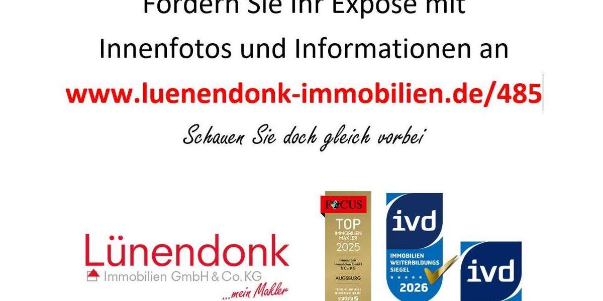 Etagenwohnung Augsburg Lechhausen - 3 Zimmer, 72 m&sup2;, 265.000&euro; | Angebot:25800733