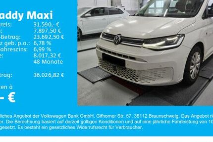 VW Caddy Maxi 35.300 km 31.590 € Gersthofen 86368