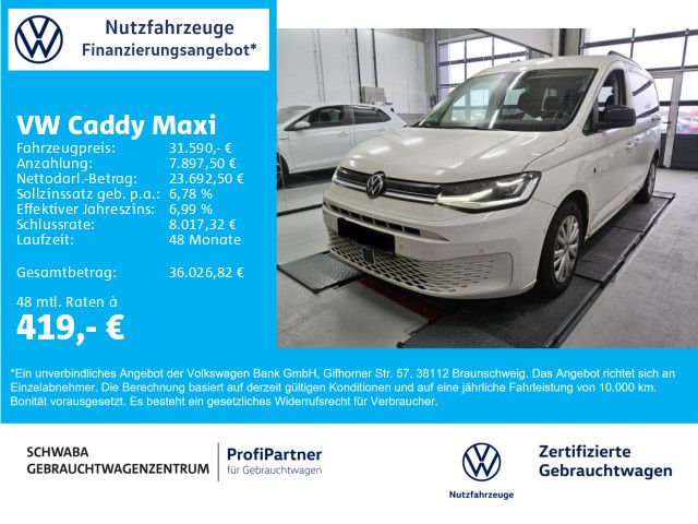 VW Caddy Maxi 35.300 km 31.590 € Gersthofen 86368
