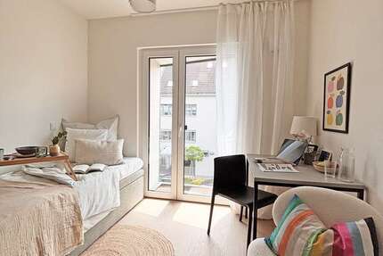 Wohnung Augsburg Haunstetten-Siebenbrunn - 1 Zimmer, 17 m&sup2;, 469&euro; | Angebot:26945636