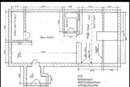 Wohnung Augsburg Lechhausen - 2 Zimmer, 56 m&sup2;, 878&euro; | Angebot:25222861