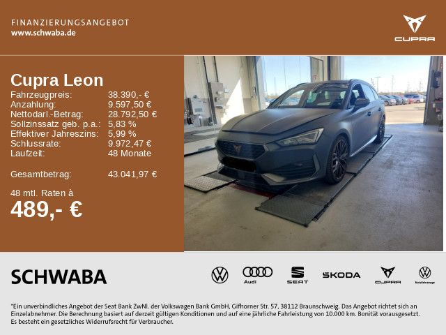 Cupra Leon 38.800 km 38.390 &euro; Gersthofen 86368