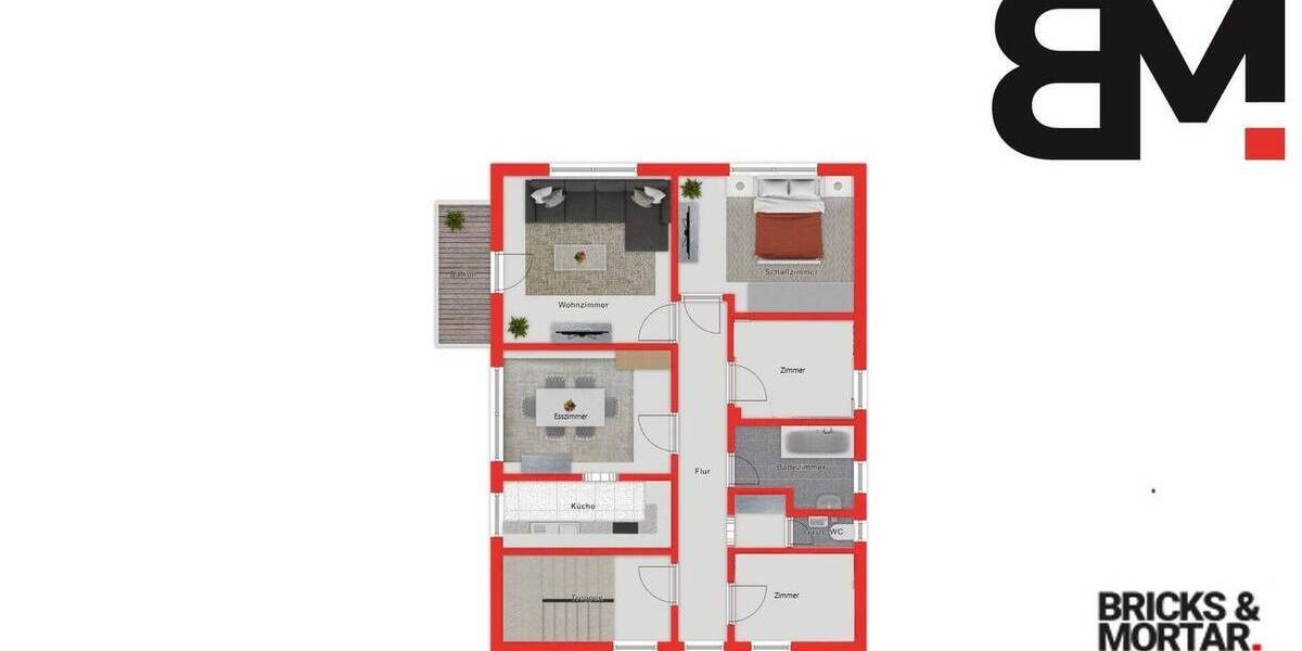 Etagenwohnung Meitingen - 4 Zimmer, 91 m&sup2;, 399.000&euro; | Angebot:25927394