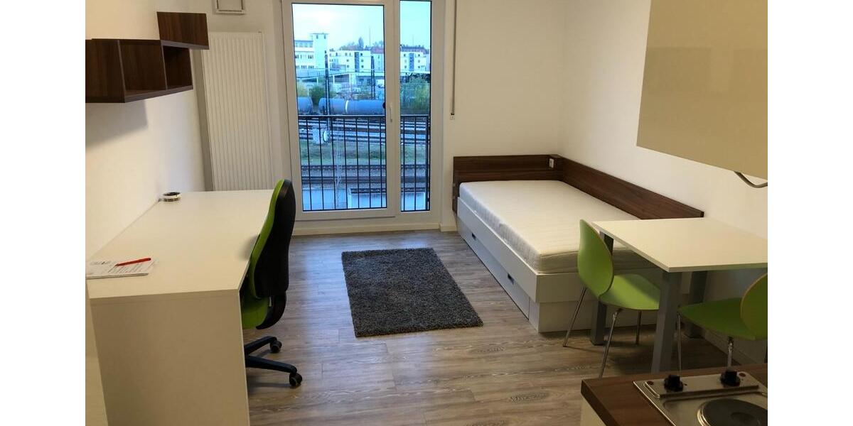Etagenwohnung Augsburg Antonsviertel - 1 Zimmer, 23 m&sup2;, 570&euro; | Angebot:24732938