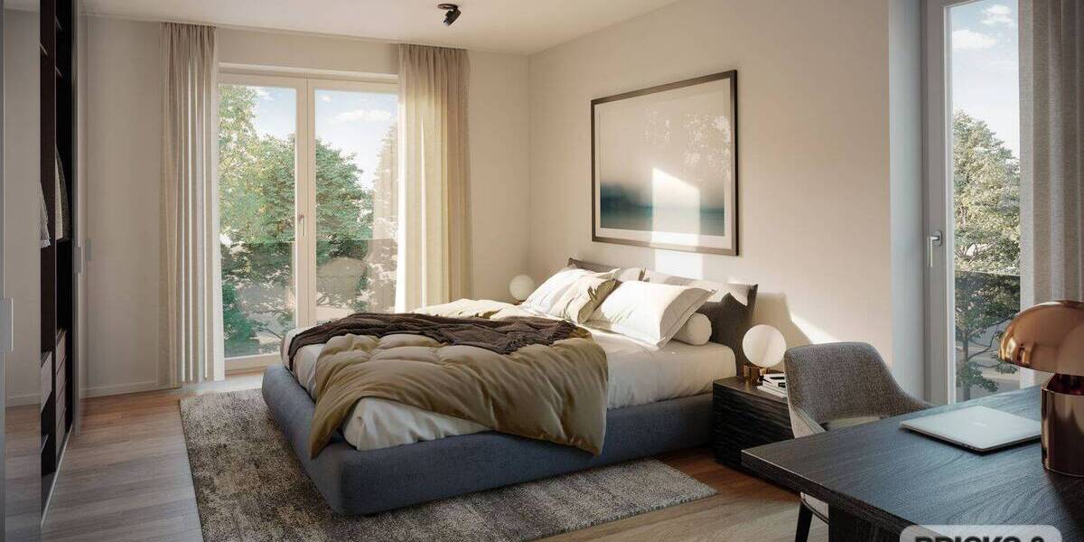 Etagenwohnung Augsburg Innenstadt - 2 Zimmer, 80 m&sup2;, 669.000&euro; | Angebot:22027992