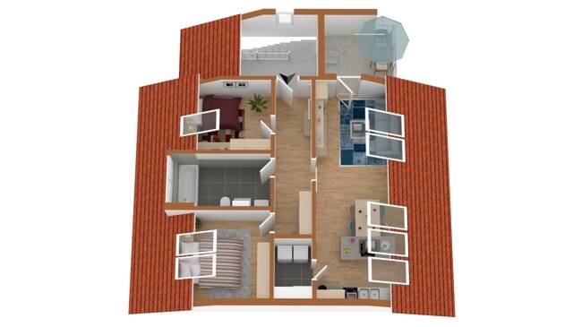 Etagenwohnung Merching - 3 Zimmer, 76 m&sup2;, 469.900&euro; | Angebot:25802334