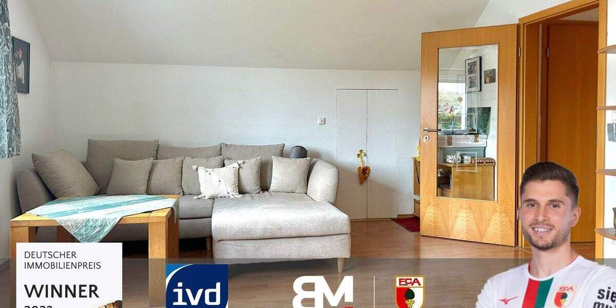 Etagenwohnung Friedberg / Rederzhausen Rederzhausen - 2 Zimmer, 59 m&sup2;, 225.000&euro; | Angebot:23833980