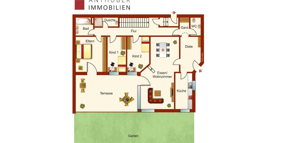 Einfamilienhaus Neusäß - 4 Zimmer, 135 m&sup2;, 1.950&euro; | Angebot:25084117
