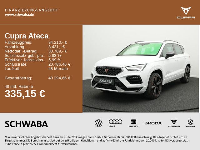 Cupra Ateca 31.300 km 34.210 € Gersthofen 86368