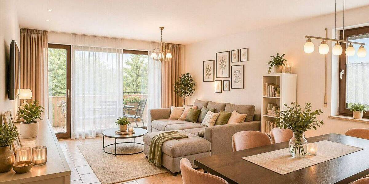 Etagenwohnung Augsburg Lechhausen - 4 Zimmer, 105 m&sup2;, 443.870&euro; | Angebot:26790203