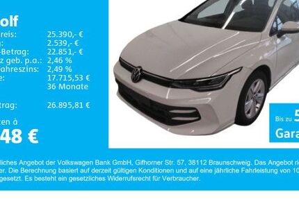 VW Golf 14.967 km 25.390 € Gersthofen 86368