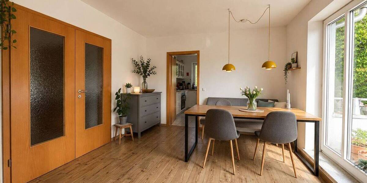 Etagenwohnung Augsburg / Göggingen Göggingen - 3 Zimmer, 90 m&sup2;, 419.000&euro; | Angebot:26779021