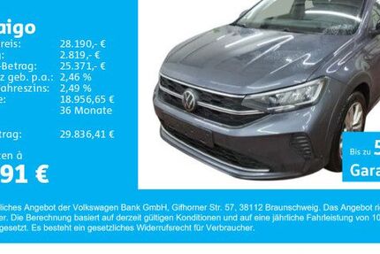 VW Taigo 5.200 km 27.890 € Gersthofen 86368