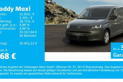 VW Caddy Maxi 4.444 km 29.810 &euro; Gersthofen 86368