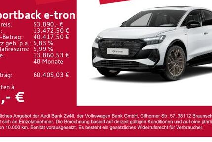 Audi Q4 e-tron 7.000 km 53.890 &euro; Gersthofen 86368
