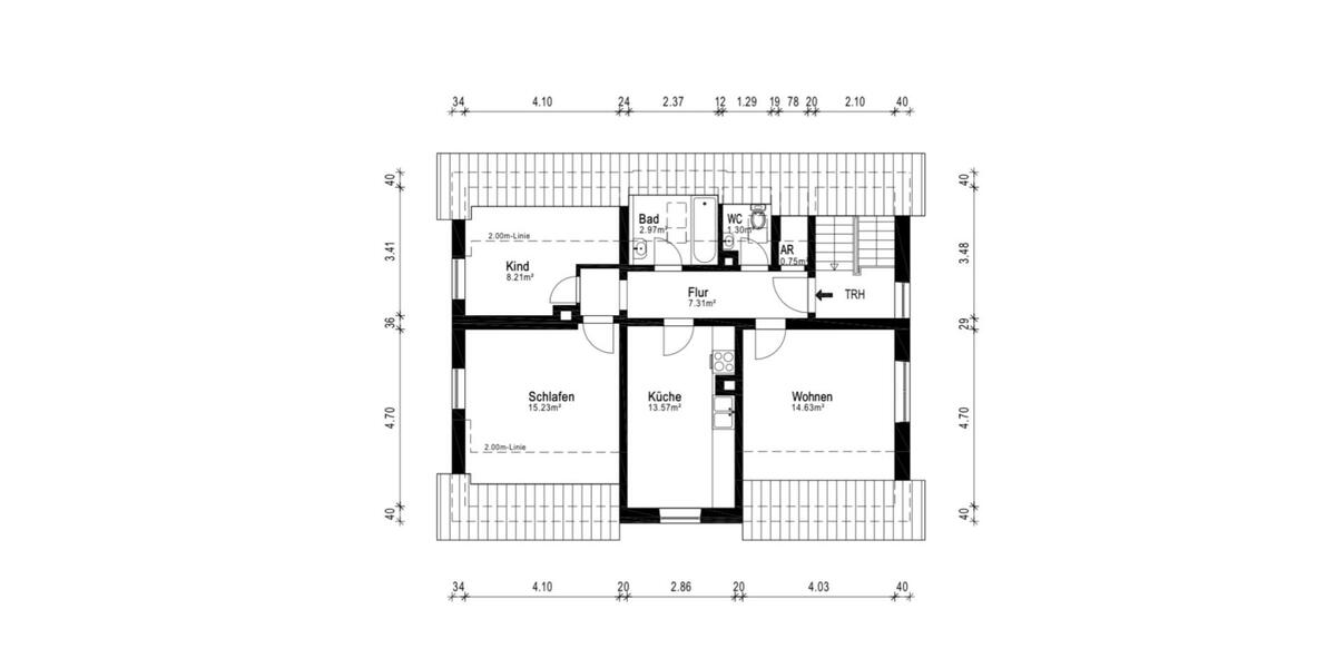 Einfamilienhaus Affing - 8 Zimmer, 150 m&sup2;, 620.000&euro; | Angebot:26419975