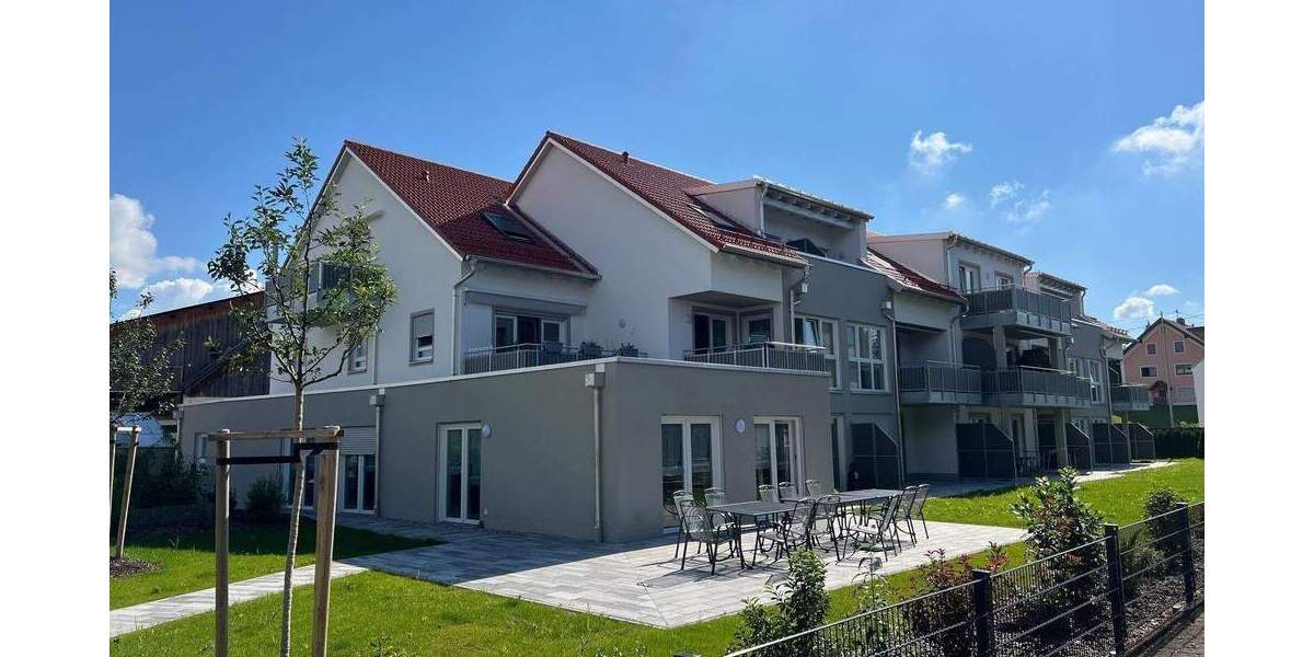 Terrassenwohnung Wehringen - 2 Zimmer, 74 m&sup2;, 893&euro; | Angebot:26334330