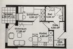 Erdgeschoßwohnung Neusäß - 2 Zimmer, 46 m&sup2;, 275.000&euro; | Angebot:26767577