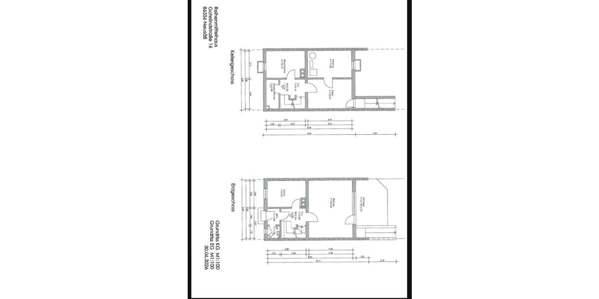 Reihenhaus Neusäß - 4 Zimmer, 106 m&sup2;, 435.000&euro; | Angebot:27083519