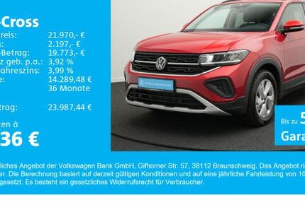 VW T-Cross 6.600 km 21.970 € Gersthofen 86368