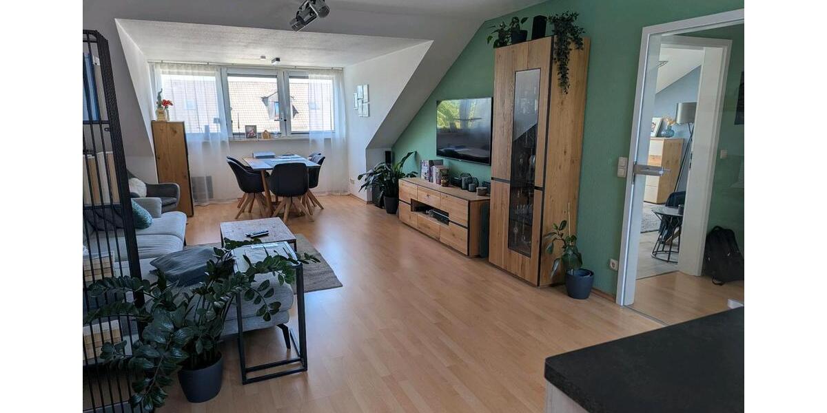 Dachgeschoßwohnung Augsburg Haunstetten-Siebenbrunn - 2 Zimmer, 66 m&sup2;, 271.000&euro; | Angebot:26888071