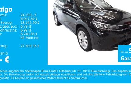 VW Taigo 10.700 km 24.190 € Gersthofen 86368