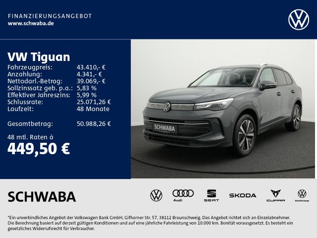 VW Tiguan 1.050 km 43.410 € Gersthofen 86368