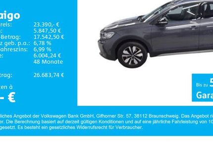 VW Taigo 8.100 km 23.390 € Gersthofen 86368