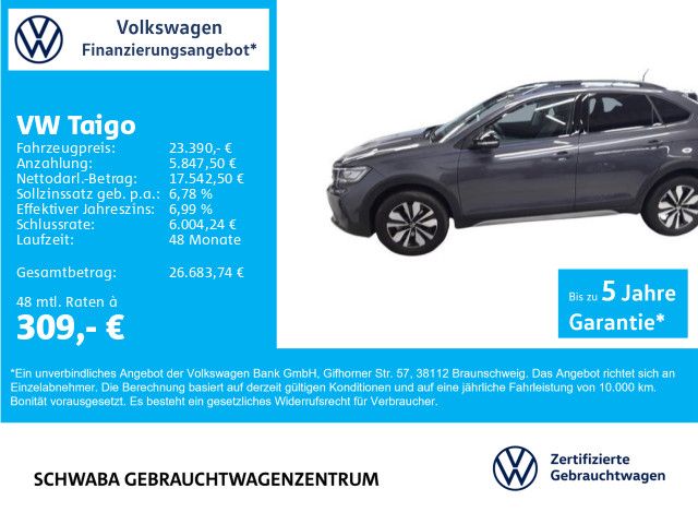 VW Taigo 8.100 km 23.390 € Gersthofen 86368