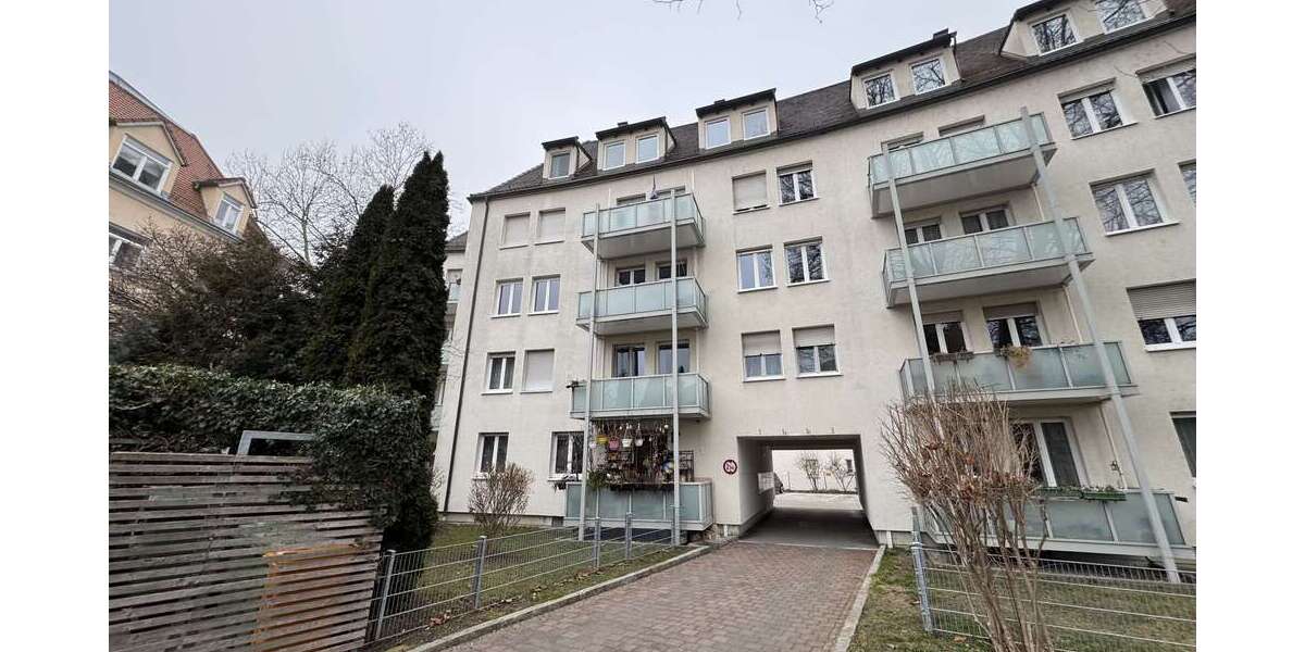 Etagenwohnung Augsburg Innenstadt - 2 Zimmer, 47 m&sup2;, 199.000&euro; | Angebot:25814179