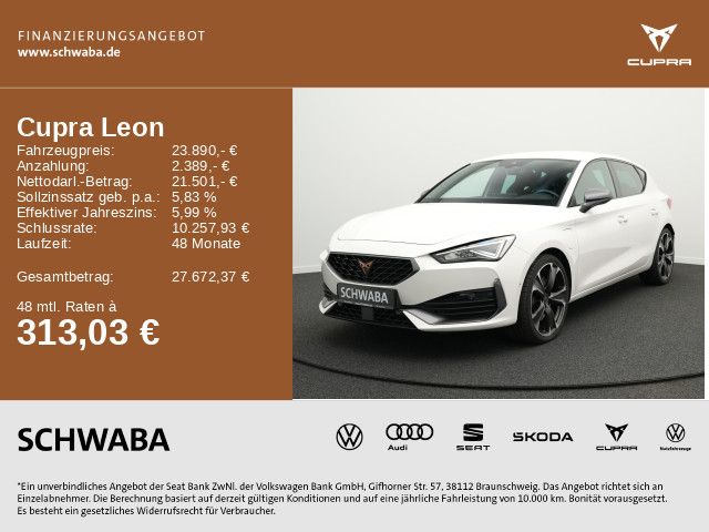 Cupra Leon 70.680 km 23.890 € Gersthofen 86368