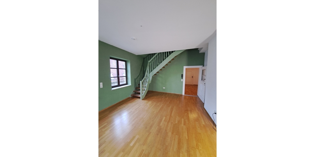 Haus im Haus! Große, denkmalgeschützte Altbauwohnung zum Selbstgestalten in der Augsburger Altstadt - Etagenwohnung Augsburg Innenstadt | Angebot:26773653