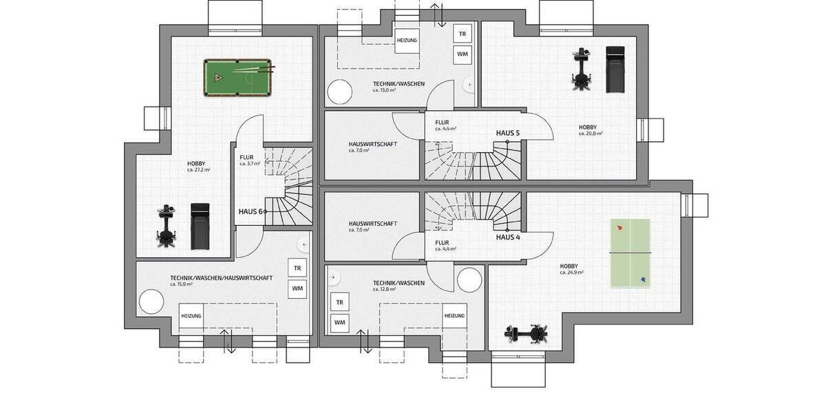 Reihenendhaus Augsburg Lechhausen - 4 Zimmer, 150 m&sup2;, 760.000&euro; | Angebot:26188013