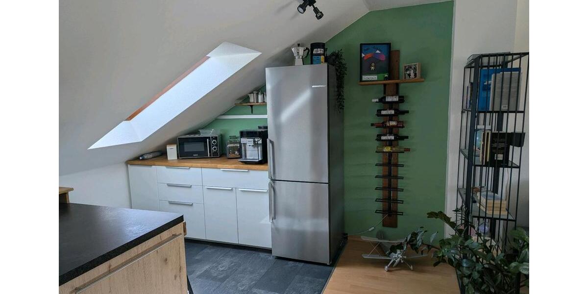 Dachgeschoßwohnung Augsburg Haunstetten-Siebenbrunn - 2 Zimmer, 66 m&sup2;, 271.000&euro; | Angebot:26888071