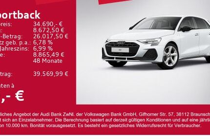 Audi A3 16.200 km 34.690 &euro; Gersthofen 86368