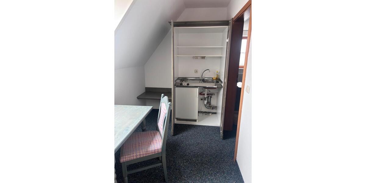 Dachgeschoßwohnung Augsburg Bergheim - 1 Zimmer, 30 m&sup2;, 500&euro; | Angebot:25257490