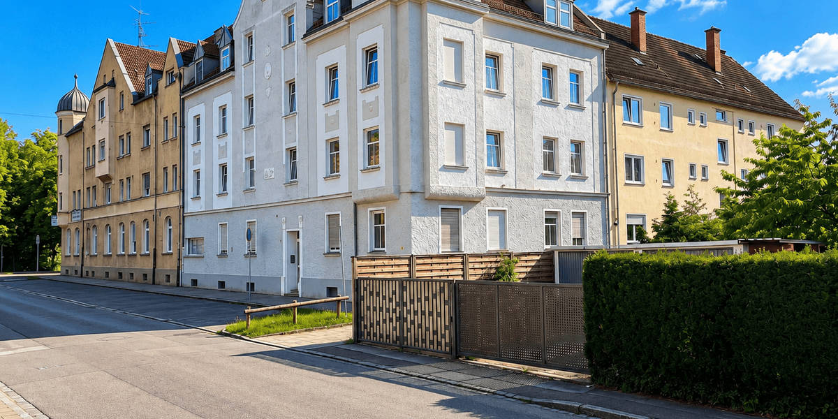Etagenwohnung Augsburg Lechhausen - 2 Zimmer, 59 m&sup2;, 189.000&euro; | Angebot:27141303