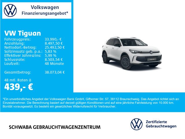 VW Tiguan 17.312 km 33.990 &euro; Gersthofen 86368